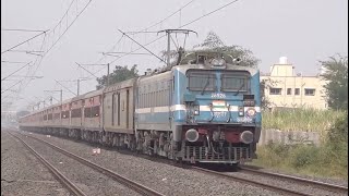 9 In 1  Early Winter Morning Express Trains In Just 2Hrs  Humsafar Exp Hutatma Chennai Exp Etc [upl. by Kacerek383]