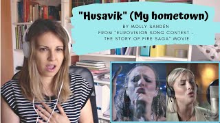 Husavik My Home Town by Molly Sandén  Eurovision Song Contest Reaction Video [upl. by Kwang]