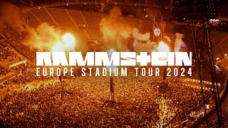 Rammstein  Europe Stadium Tour 2024 Tickets on sale now [upl. by Ehpotsirhc]