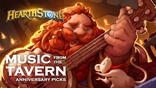 Hearthstone Music from the Tavern  Anniversary Picks  Original Soundtrack [upl. by Licht636]