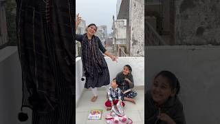 Aarvi And Family With ABC Song🤣shorts aarvishanvikimasti [upl. by Kanal]