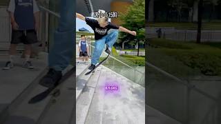 Skateboard skill Đóng 15 bậc như Huyền Xuân [upl. by Bayless]