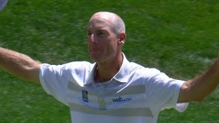 Highlights from Jim Furyks historic 58 at Travelers Championship [upl. by Arodal]