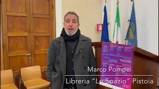 Pari e Dispari 2024 intervista a Marco Pompei Libreria Lo Spazio [upl. by Bobbi]