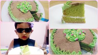 Pistachio cake recipe in Tamil  No oven  Pista cake in Tamil  How To make pista cake at home [upl. by Bunny]