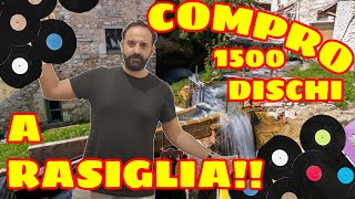 Ho Comprato 1500 dischi in vinile a RASIGLIA Evviva [upl. by Aihsyla]