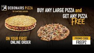 Debonairs Pizza UAE  Free Pizza Offer [upl. by Roti]