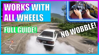 BEST WHEEL SETTINGS FORZA HORIZON 5 UPDATED Indepth Guide 900° Simulation Steering [upl. by Townie]