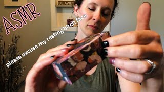 ASMR wiping amp caressing objects with fingertipshands no tapping no talking some scratching [upl. by Aun]