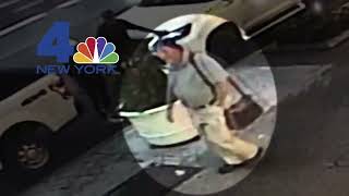 EXCLUSIVE Video shows cops trailing on Gilgo Beach murders suspect Rex Heuermann  NBC New York [upl. by Evoy]