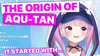 The Origins of quotAqutanquot Minato Aqua  Hololive Eng Sub [upl. by Holmun]