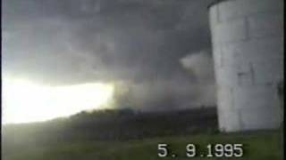 F3 Tornado near Elkhart Illinois [upl. by Issim]