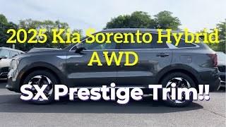 2025 Kia Sorento Hybrid The Best Midsize Hybrid SUV [upl. by Liebman]