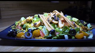 Grilled Chicken Taco Salad [upl. by Carlota]