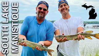 South Lake Manistique Michigan  Fishing and Family Vacation [upl. by Aihsat737]