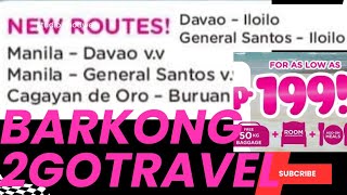 2go travel new route promo fare for april [upl. by Creedon896]