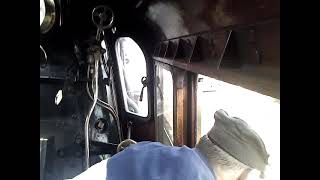 Footplate from 70013 Oliver Cromwell just after departing Bath towards Bristol in 2011 [upl. by Gavrila956]