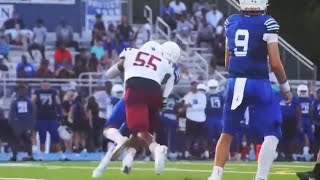 Khiron JR year highschool football highlights [upl. by Suoivatram]