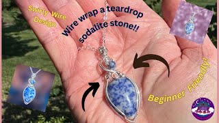 Sodalite Teardrop [upl. by Attenej]