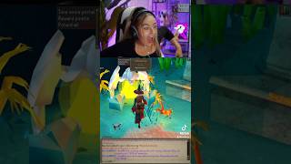 Headphone users aware 😜 runescape oldschoolrunescape osrs osrsshorts gamergirl fyp [upl. by Antsirhc]