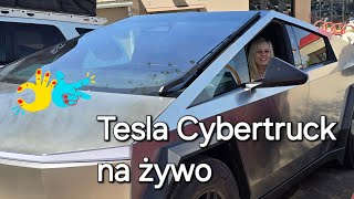 Tesla Cybertruck na żywo w Nowym Meksyku [upl. by Eirallam]