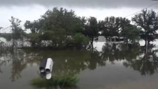 Hurricane Isaac  Slidell La flooding [upl. by Ammadas454]