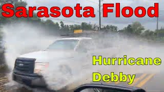 Sarasota Floods  Hurricane Debby [upl. by Guthrie]