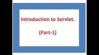 Servlet  Servlet Full Tutorial For Beginner Hindi  Advance Java Tutorial In Hindi 1 [upl. by Yenoh]