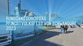 Volksfest Schwandorf Rundgang 2023 [upl. by Sisco]