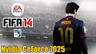 FIFA 14 GeForce 7025 [upl. by Obocaj]