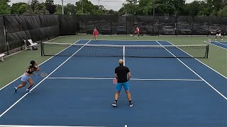 Meijer State Games 2024  NTRP Combo 90 Mix Doubles [upl. by Naitsihc]