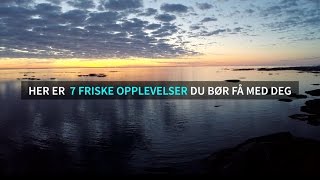 7 friske opplevelser ved Atlanterhavsveien [upl. by Keffer]