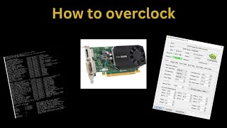 Nvidia k620 and k series overclock guide [upl. by Letnoj484]