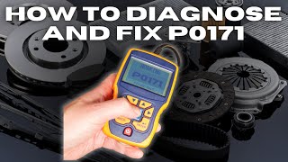 How to Fix P0171 Engine Code  Diagnose [upl. by Solange]