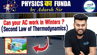 Can Your AC Work in Winters The Second Law of Thermodynamics  NEET 2025 InfinityLearnNEET [upl. by Lipman]