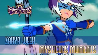 MYSTICONS MOMENTS  Zarya Week  TimeToHowl 🐺🐺🐺  Saturdays  800AM on Nicktoons [upl. by Monro]