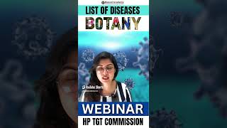 List of Diseases in Plants  Botany  HP TGT Commission  Bansal Academy [upl. by Olen]