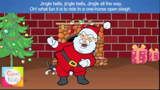 Jingle Bells  SingALong  Karaoke with lyrics [upl. by Roderica219]