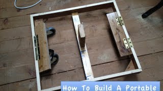 How To Build A Portable Table Saw Stand [upl. by Llennahs]