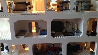 Building HOTH in LEGO Week 8 Control Center amp Building Technique [upl. by Nosraep457]