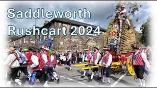 Saddleworth Rushcart 2024 [upl. by Ynamreg611]