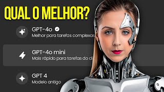 Qual MODELO do CHATGPT devo usar GPT4o Mini vs GPT4o vs GPT4 [upl. by Delisle]