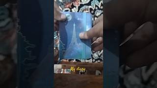 My New Personal diary  diary review music shorts [upl. by Tolmann495]