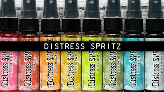 Tim Holtz Distress Spritz [upl. by Iny]