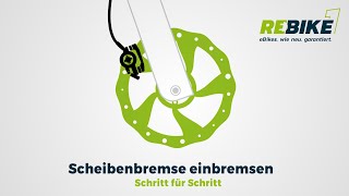 Scheibenbremsen einbremsen  so gehts richtig [upl. by Ocinemod]