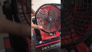 vettam movable lighting fan 2in1 Fan Solarfan lightingsouq lightwithfan portable carriable yt [upl. by Repotsirhc]