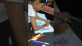 My Daughter Drawing Art 🎭 shorts viralvideo [upl. by Sheppard]