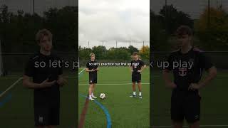 duo training session for wingers and strikers football soccer footballdrills soccerdrills fyp [upl. by Kelsey332]