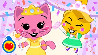 A Canção das Princesas Era Uma Vez 👑🦒  Música Infantil  Um Herói do Coração [upl. by Anilemrac]