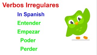 Lesson 39 Spanish Course  Irregular Verbs 1 [upl. by Enilraep335]